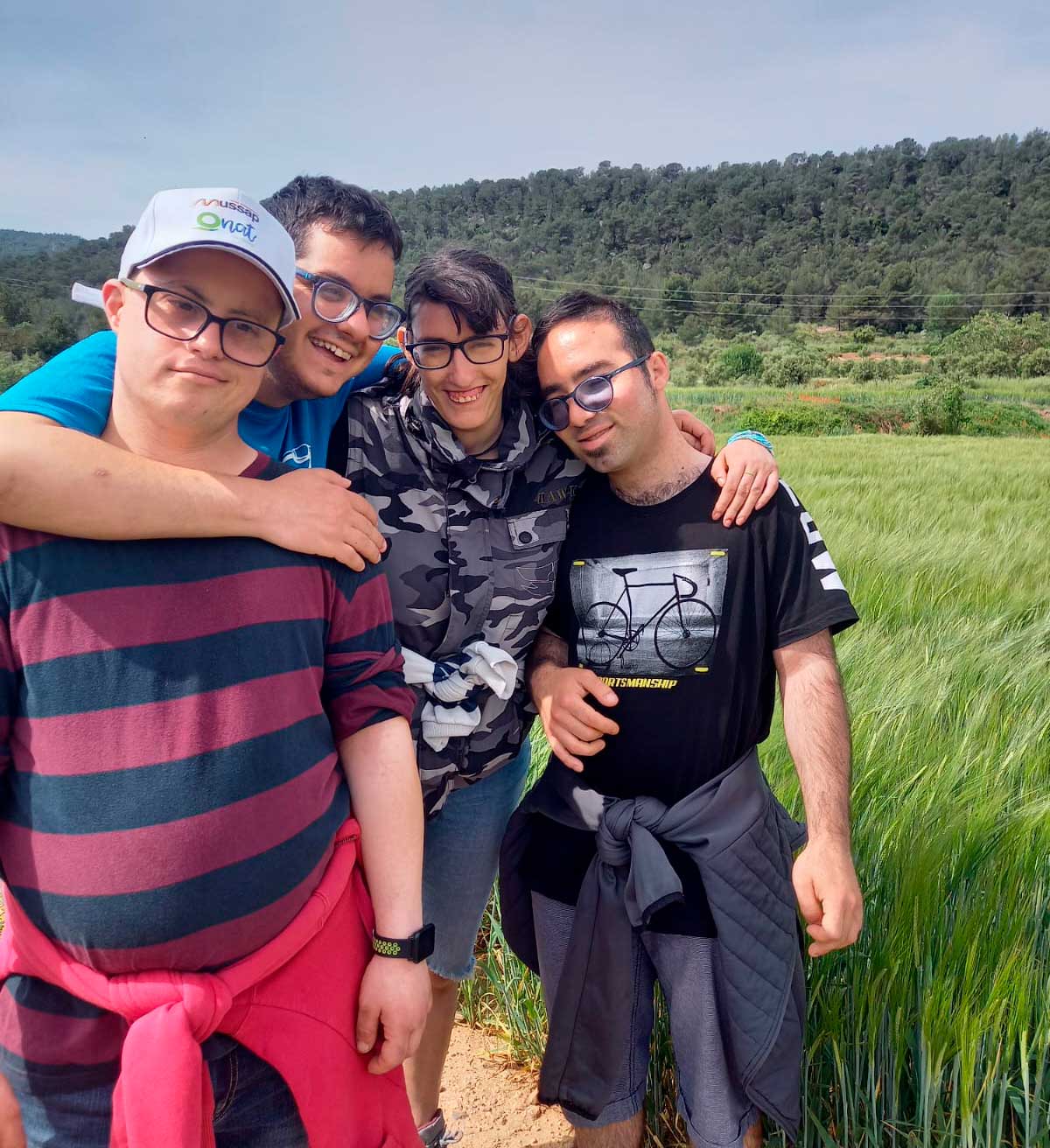 Grup de persones del Servei Ocupacional d'Inserció